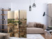 Room Divider Roman Holiday (3-piece) - Italian architecture against the sky 124133 additionalThumb 4