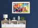 Poster Colorful Rhinoceroses - multicolored animals against a background of rainbow abstraction 127033 additionalThumb 15