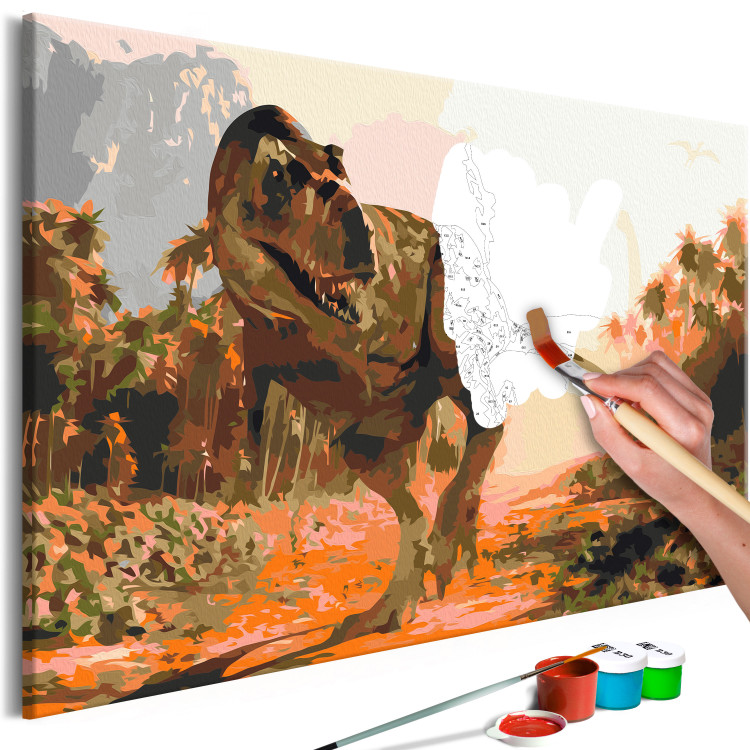 Paint by Number Kit Dangerous Dinosaur 127433 additionalImage 3