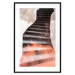 Wall Poster Another Step - abstract architecture of dark stone stairs 127833 additionalThumb 17