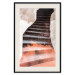 Wall Poster Another Step - abstract architecture of dark stone stairs 127833 additionalThumb 19