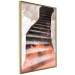 Wall Poster Another Step - abstract architecture of dark stone stairs 127833 additionalThumb 14