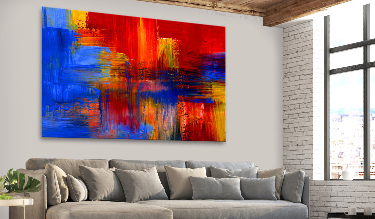 Large canvas print Colour of Passion [Large Format] 128433 additionalImage 5