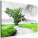 Large canvas print Tree near the Road - Green [Large Format] 128733 additionalThumb 2