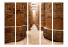 Room Divider Temple in Karnak II (5-piece) - passage among bronze columns 132733 additionalThumb 3