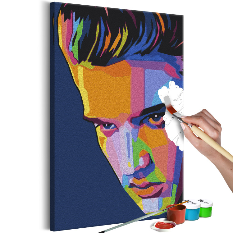 Paint by Number Kit Colourful Elvis 135133 additionalImage 3