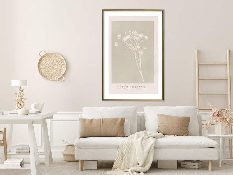 Poster French Garden - bright botanical composition with French text 136533 additionalImage 6