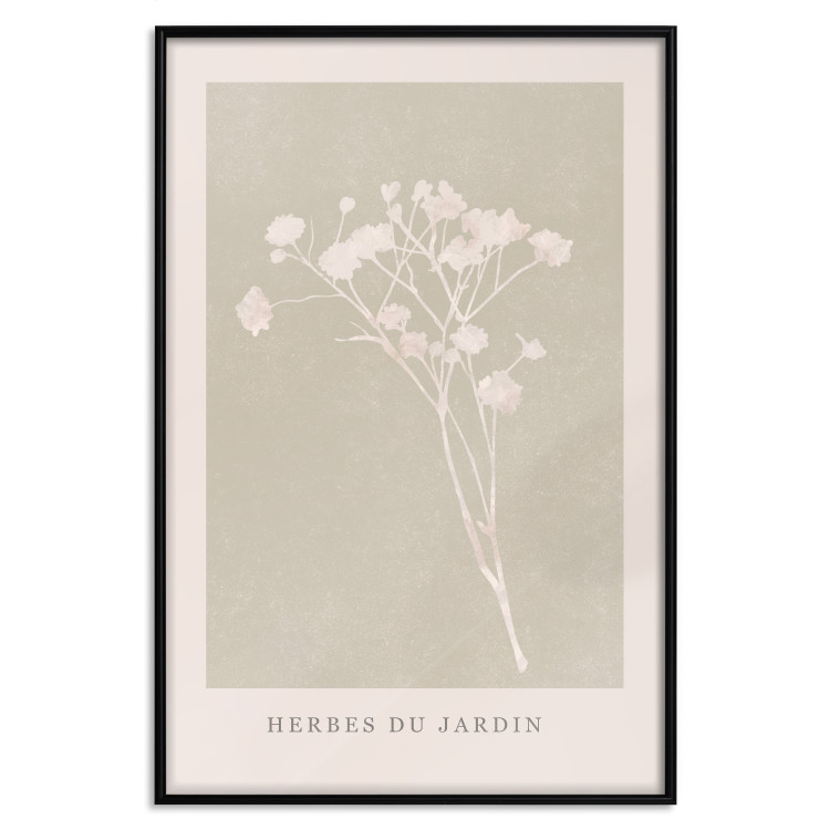Poster French Garden - bright botanical composition with French text 136533 additionalImage 3