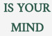 Wall Poster Your Only Limit Is Your Mind - green English text on white 137233 additionalThumb 2
