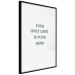 Wall Poster Your Only Limit Is Your Mind - green English text on white 137233 additionalThumb 7