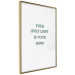 Wall Poster Your Only Limit Is Your Mind - green English text on white 137233 additionalThumb 6