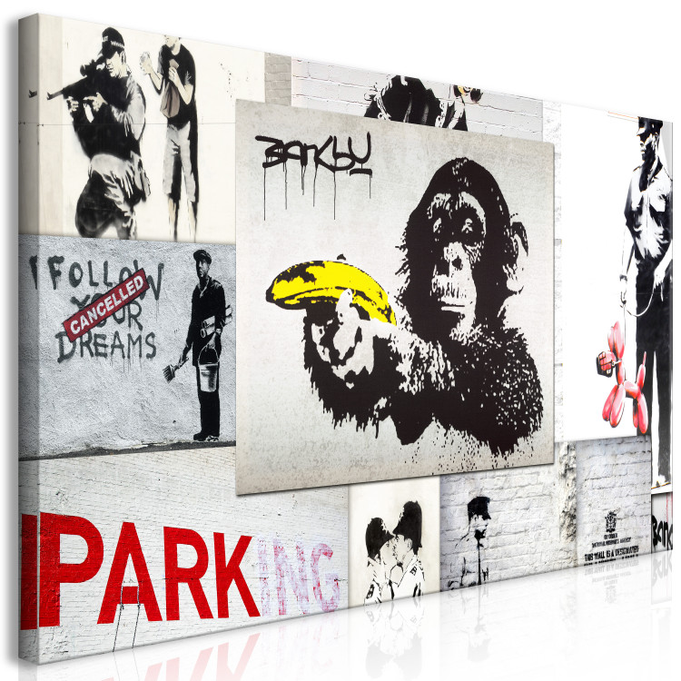 Large canvas print Banksy: Police Fantasies II [Large Format] 137533 additionalImage 2