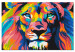 Paint by Number Kit Colorful Lion 137933 additionalThumb 3