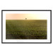Poster Autumn Morning - landscape scenery of a field against the setting sun 141233 additionalThumb 15