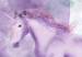 Photo Wallpaper Abstract for children - motif of fairytale animals on a purple background 143433 additionalThumb 7