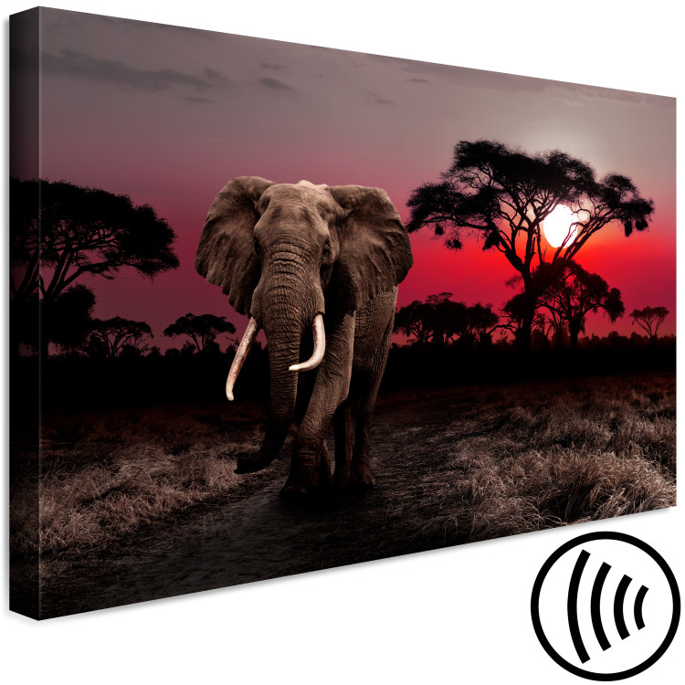 Canvas African Journey (1-piece) wide - third variant - elephant 145133 additionalImage 6