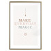 Wall Poster Everyday Magic - Uplifting Inscription and Ornaments 146133 additionalThumb 18