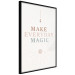 Wall Poster Everyday Magic - Uplifting Inscription and Ornaments 146133 additionalThumb 3