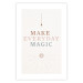 Wall Poster Everyday Magic - Uplifting Inscription and Ornaments 146133 additionalThumb 16