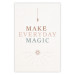 Wall Poster Everyday Magic - Uplifting Inscription and Ornaments 146133
