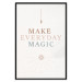 Wall Poster Everyday Magic - Uplifting Inscription and Ornaments 146133 additionalThumb 13