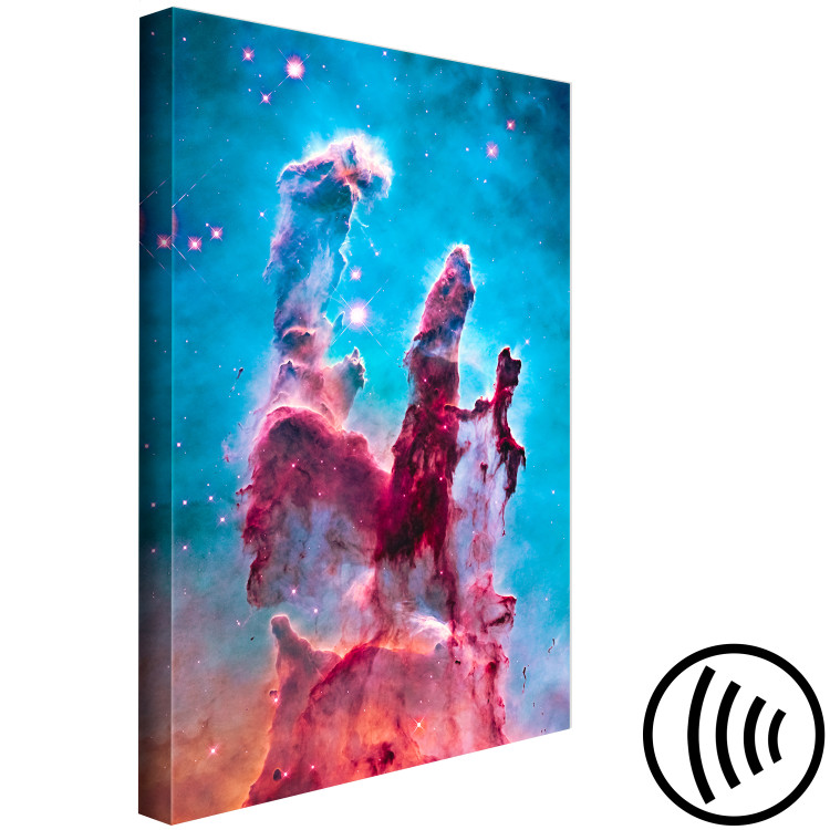 Canvas Art Print Pillars of Creation - An Open Cluster in the Constellation Serpent 146233 additionalImage 6
