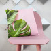Decorative Microfiber Pillow A sweet combination - a floral composition in greens and pinks cushions 146833 additionalThumb 2