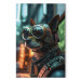 Canvas AI Dog Chihuahua - Cyberpunk Style Animal Fantasy Portrait - Vertical 150133 additionalThumb 7