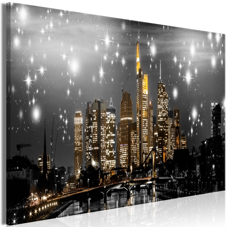 Large canvas print Twinkles Over the Bridge [Large Format] 150733 additionalImage 2
