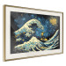 Wall Poster Surfing at Night - Impressionistic Image Generated by AI 151133 additionalThumb 16