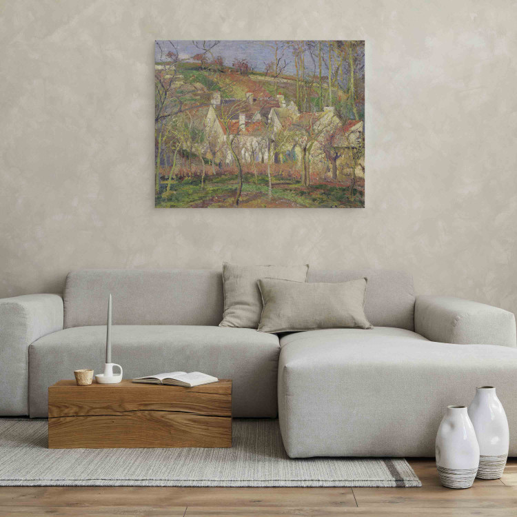 Art Reproduction The Red Roofs, or Corner of a Village, Winter 157233 additionalImage 3