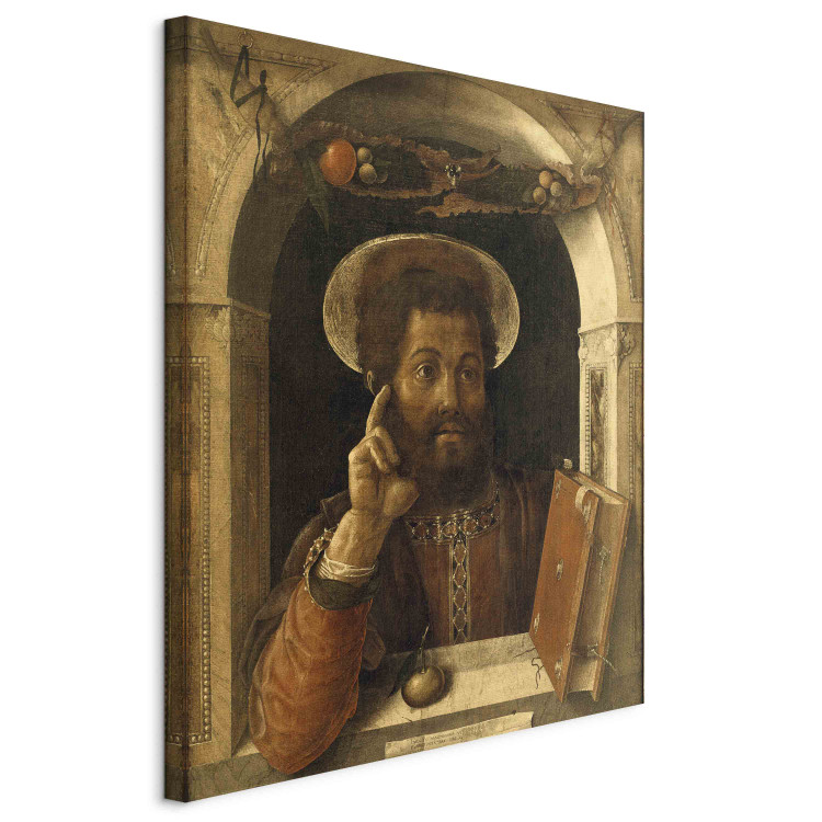 Reproduction Painting Halflength portait of an apostle in a window frame 158833 additionalImage 2