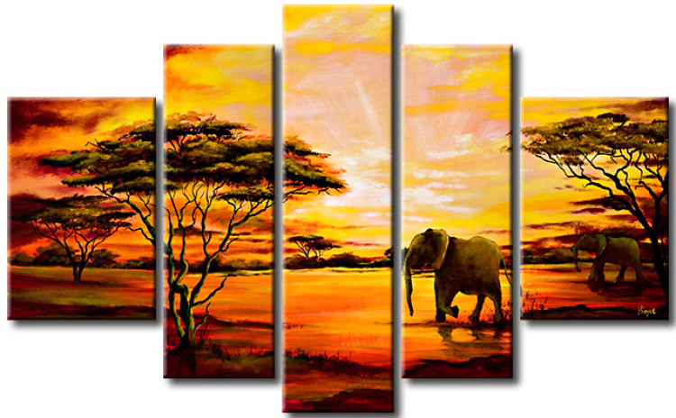 Canvas Wandering in Africa 49233
