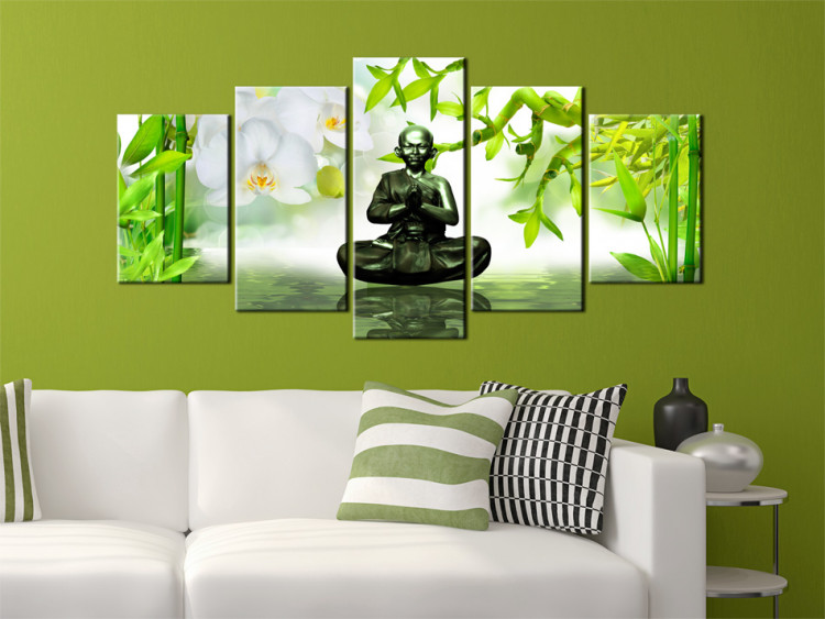 Canvas Print Brass buddha 50233 additionalImage 3