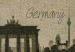 Canvas Art Print Map: Germany, Brandenburg Gate - map 55333 additionalThumb 5
