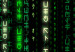 Canvas Green code - abstract signs on a black background Matrix style 55933 additionalThumb 3