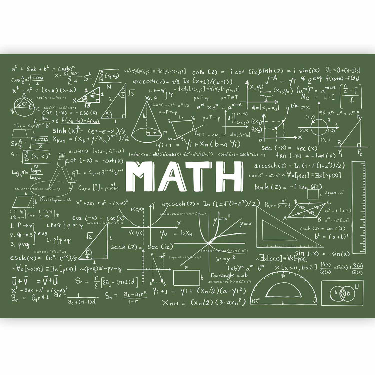 Photo Wallpaper Mathematical Formulas 90333 additionalImage 5
