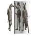 Folding Screen Elegant Zoo - men with heads of wild animals in retro motif 95333