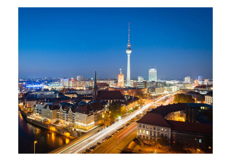 Photo Wallpaper Berlin by night 97233 additionalImage 1