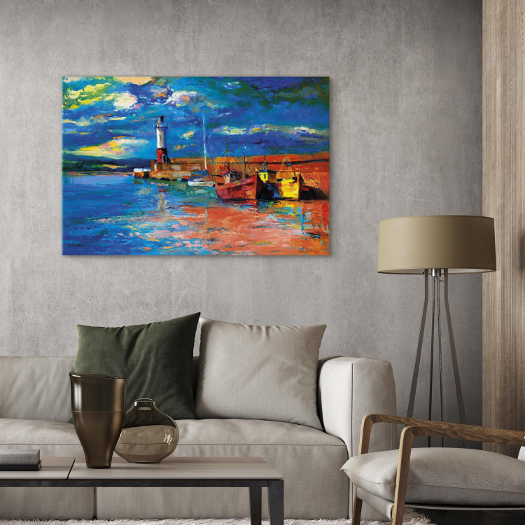 Canvas Art Print Seaside Landscape: The Lighthouse 98033 additionalImage 9
