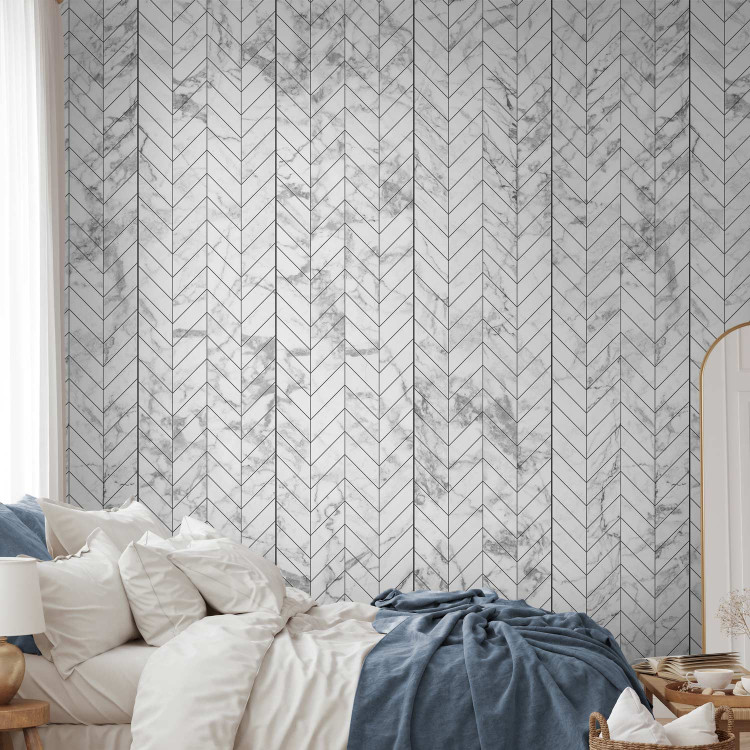 Modern Wallpaper Tread (Grey) 108043 additionalImage 3