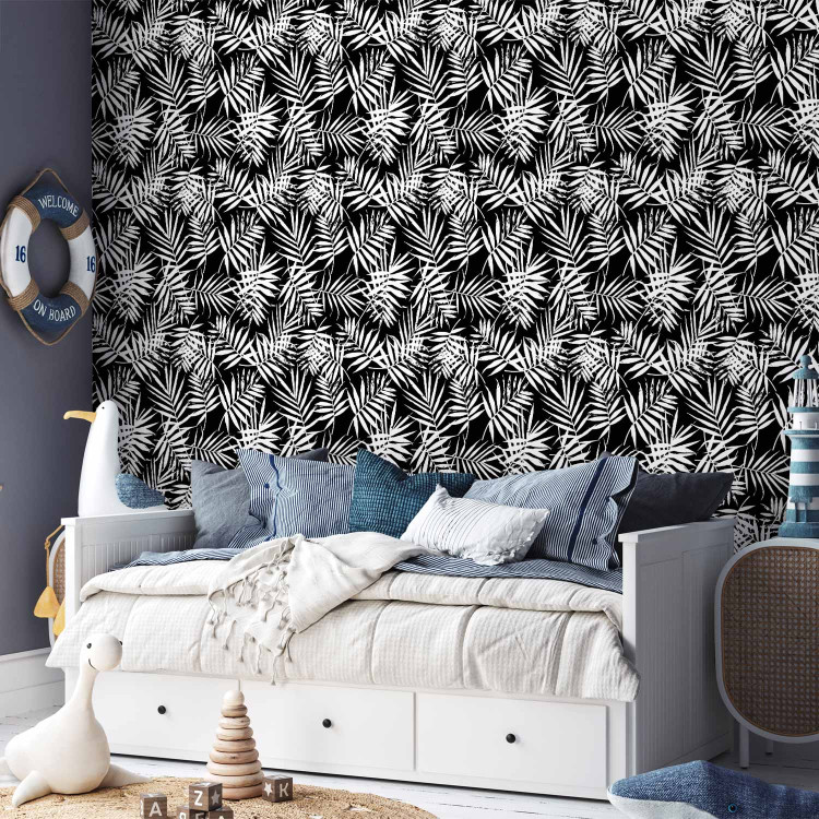 Modern Wallpaper Black and White Jungle 113743 additionalImage 10