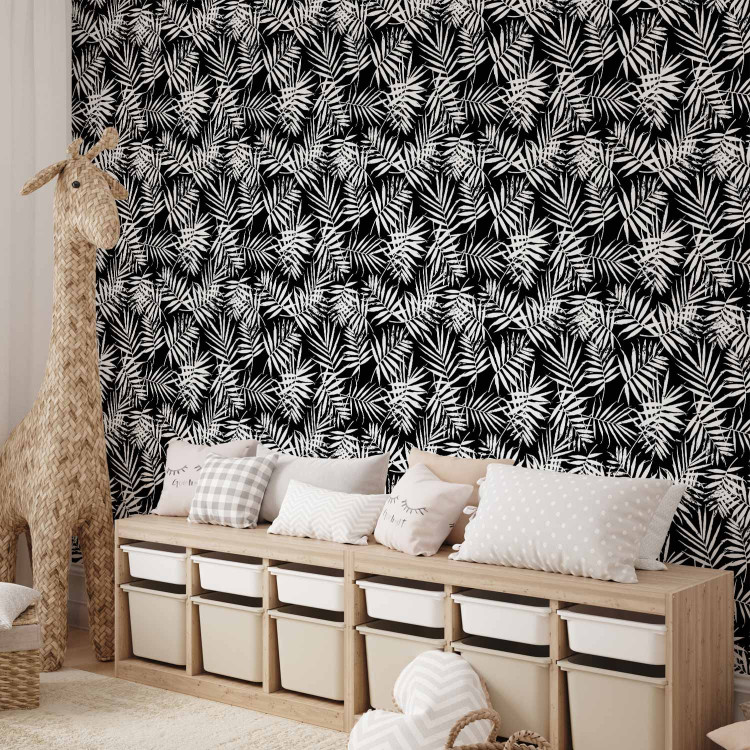 Modern Wallpaper Black and White Jungle 113743 additionalImage 9