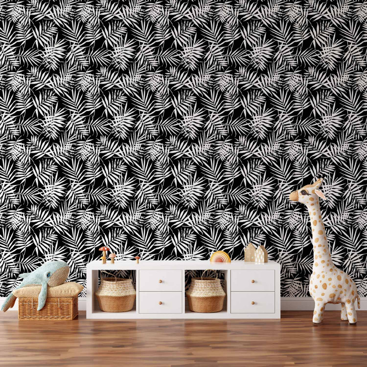 Modern Wallpaper Black and White Jungle 113743 additionalImage 5