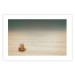 Wall Poster Sailboat - brown sails against a beige-green seascape 117343 additionalThumb 18
