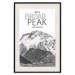 Poster Broad Peak - black and white mountain landscape with English captions 123743 additionalThumb 18