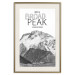 Poster Broad Peak - black and white mountain landscape with English captions 123743 additionalThumb 19