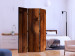 Room Divider Screen Pine Board - architectural texture of brown wooden board 123943 additionalThumb 2