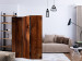 Room Divider Screen Pine Board - architectural texture of brown wooden board 123943 additionalThumb 4
