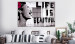 Large canvas print Banksy: Life is Beautiful [Large Format] 125543 additionalThumb 5
